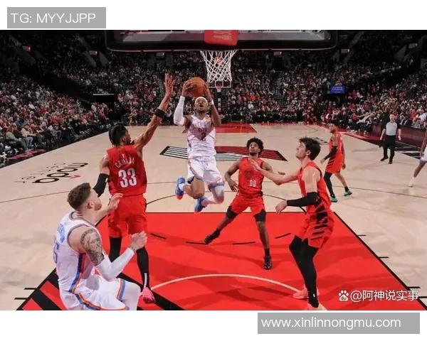 NBA季后赛首轮激战开拓者对决雷霆谁能晋级下一轮较量